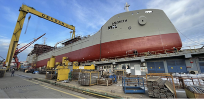 NB83 M/T AMONITH Cumartesi günü denize iniyor